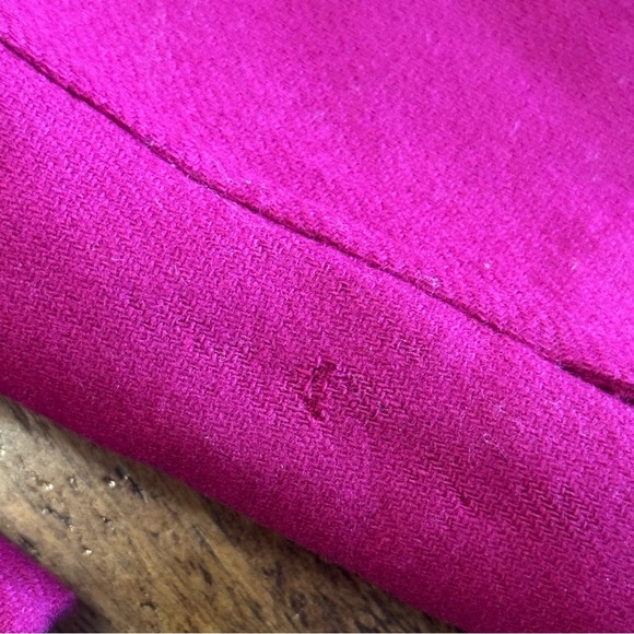 Talbots | 100% Wool (Gabardine) Blazer/Jacket, Pink Cranberry - Picture 5 of 8